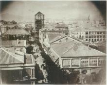 Pedder Street Clock Tower being Built