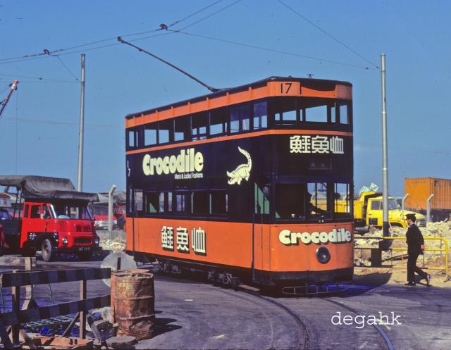 Car17 Whitty Street Terminus Feb 1980