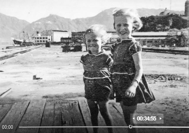 Joanna Lumley + sister-Hong Kong-screen-grab