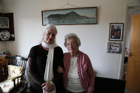 Barbara Anslow (the one on the right) Barbara Anslow (the one on the right)