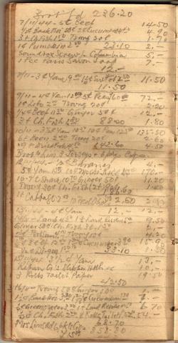 Tom Hutchinson's War Diary - Page 56 Tom Hutchinson's War Diary - Page 56