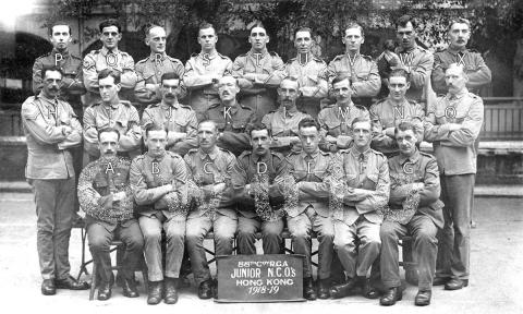 1919 88th Coy R.G.A. Junior N.C.O.'s 1919 88th Coy R.G.A. Junior N.C.O.'s