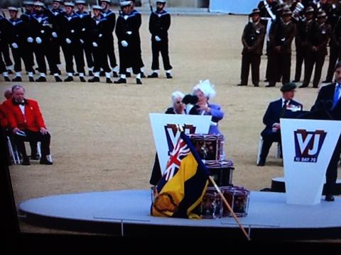 Barbara Anslow at the VJ Parade Barbara Anslow at the VJ Parade