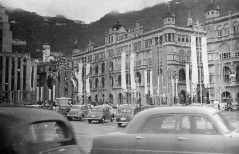 Statue Square --for Coronation  53.