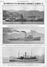 Steamers built by Taikoo Dockyard - c.1912